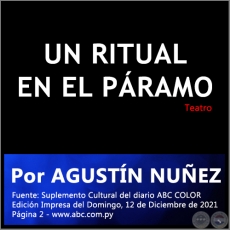 UN RITUAL EN EL PRAMO - Por AGUSTN NUEZ - Domingo, 12 de Diciembre de 2021